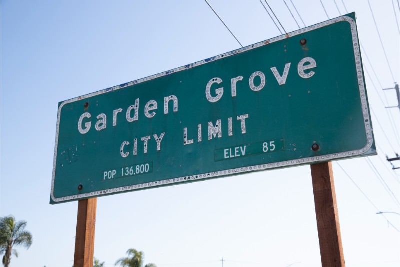 Garden Grove Sign